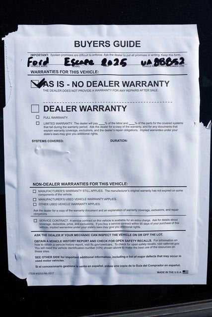 2025 Ford Escape ST-Line