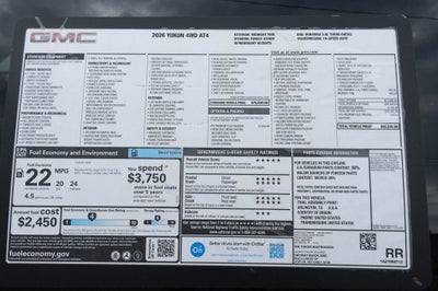 2026 GMC Yukon AT4