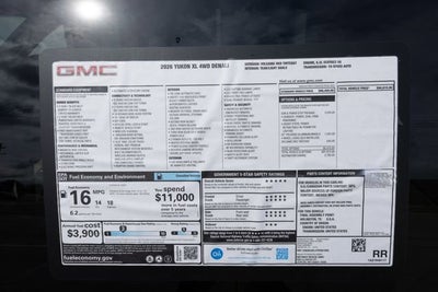 2026 GMC Yukon XL Denali