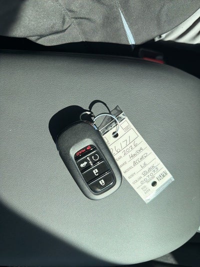 2026 Honda Accord LX