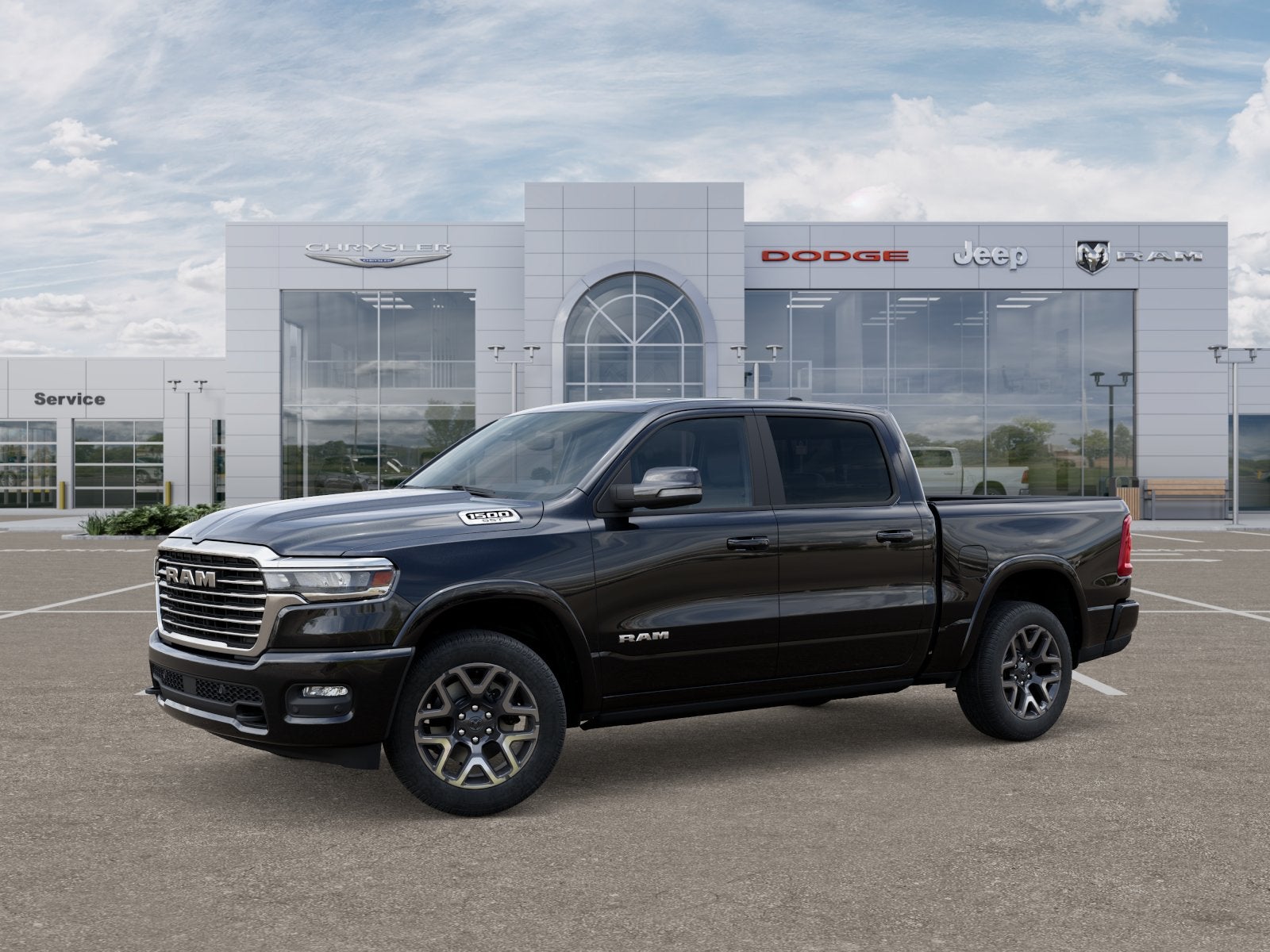 2025 RAM Ram 1500 RAM 1500 LARAMIE CREW CAB 4X4 5'7' BOX